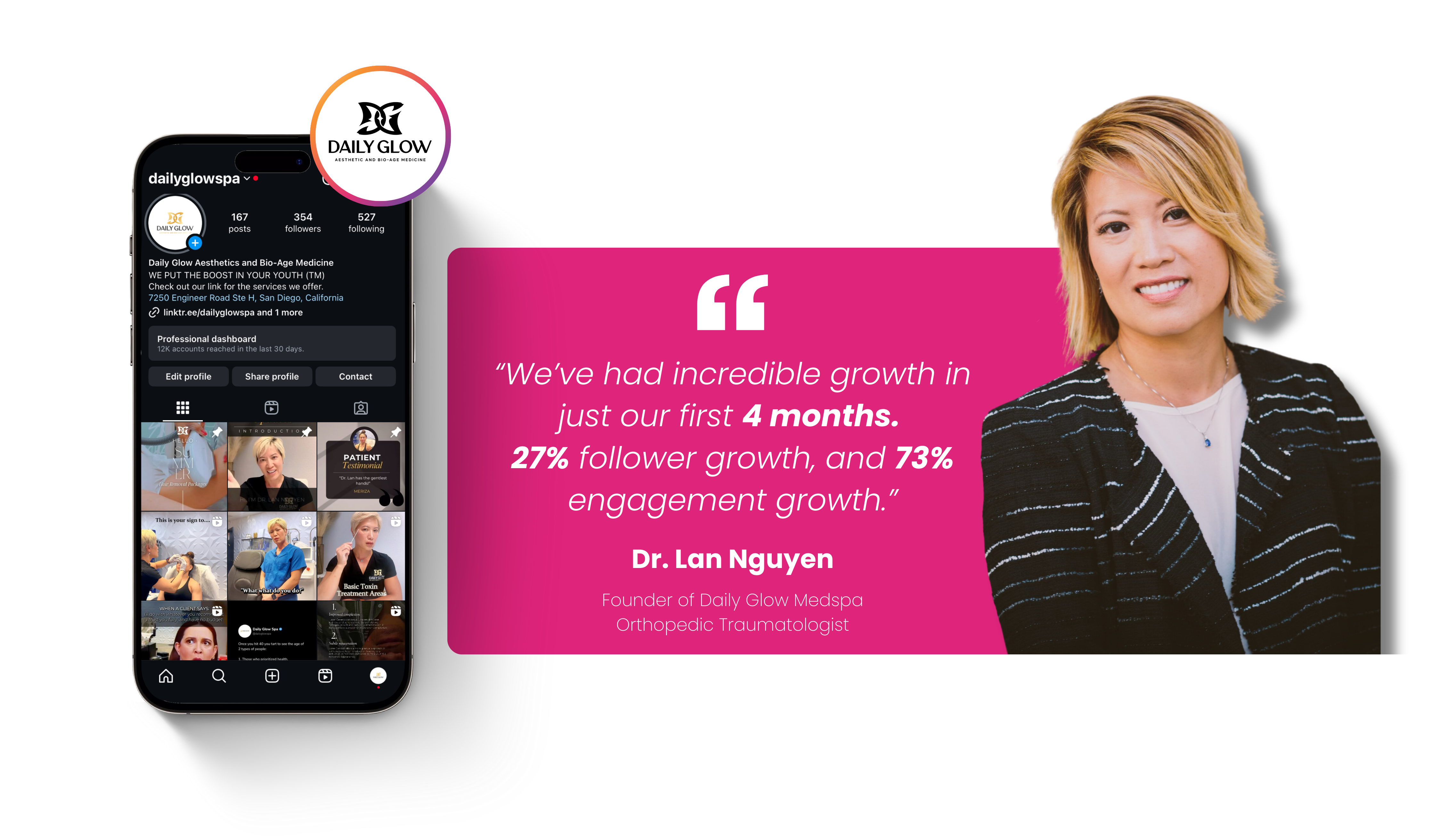 Client testimonial 1